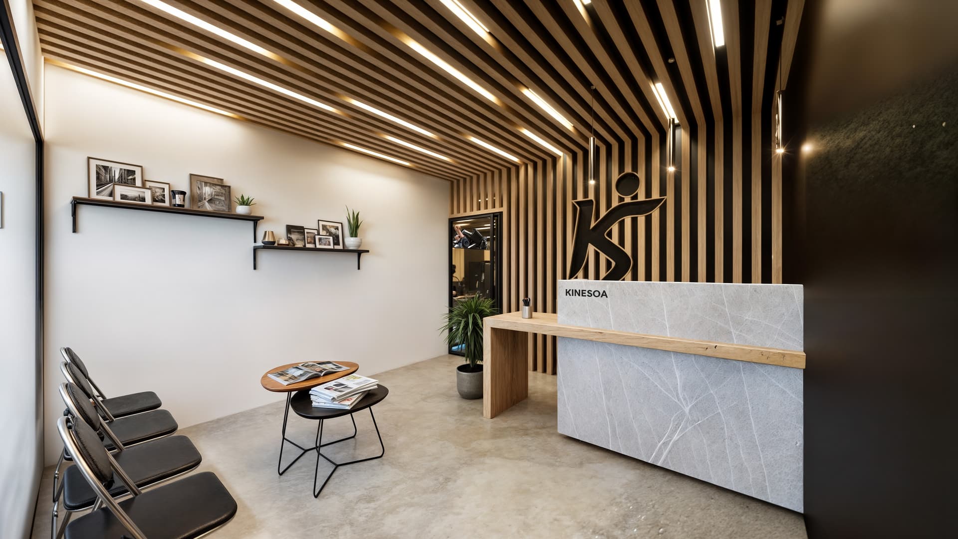 Vue d’ensemble du studio Kinesoa
